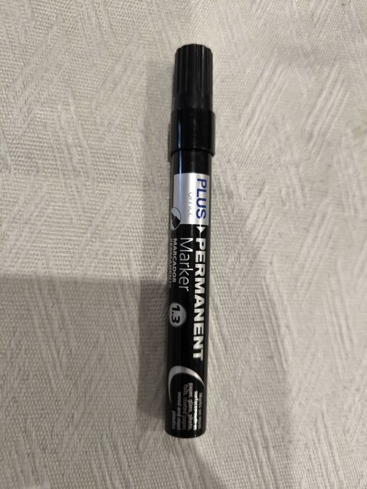 Marcador Permanente Preto Plus Office Novos