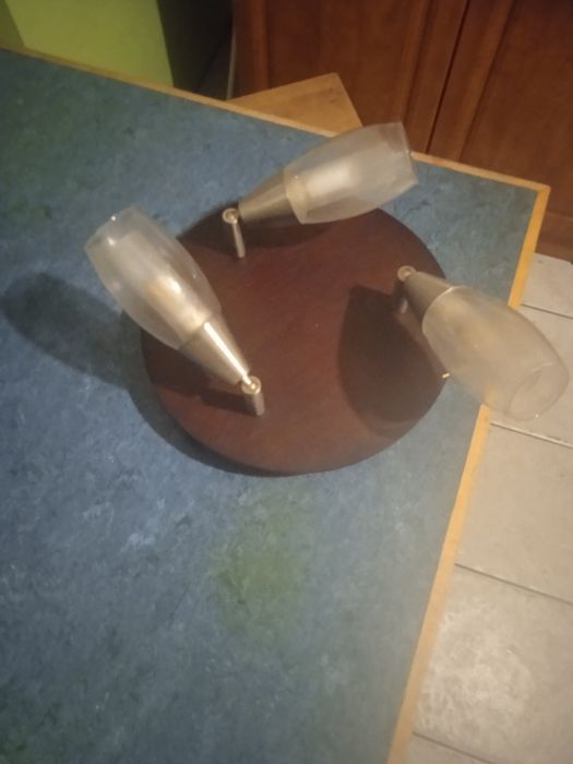 Lampa pokojowa sufitowa z żarówkami LED w komplecie