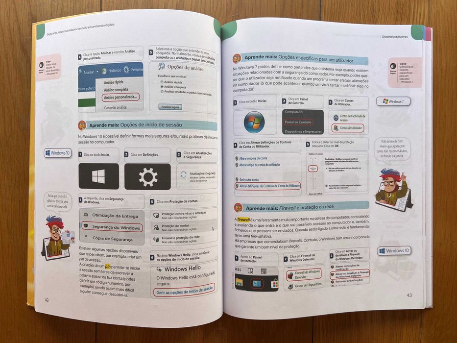 "Enter" - Manual + Caderno de atividades de TIC - 7ºano