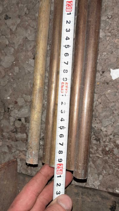 Труба латунная 16х1 2.5м трубка латунна латунь Ссср