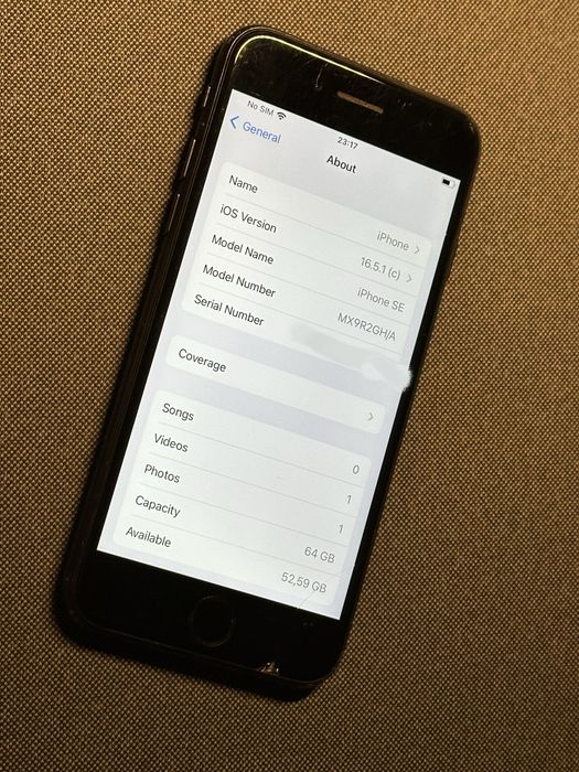 iPhone SE 2020 64GB Preto – Funciona bem