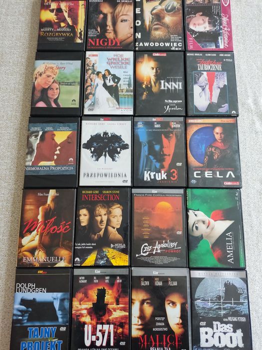 Filmy 20 sztuk - całość!