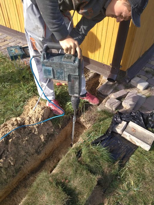 Заземлення , Контур заземлення R7.5m, монтаж