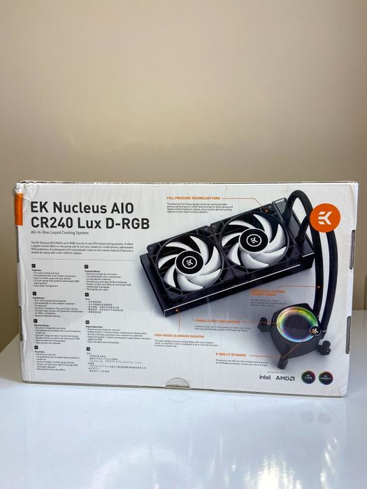 Водяне охолодження, водянка СВО EKWB EK-Nucleus AIO CR240 Lux D-RGB