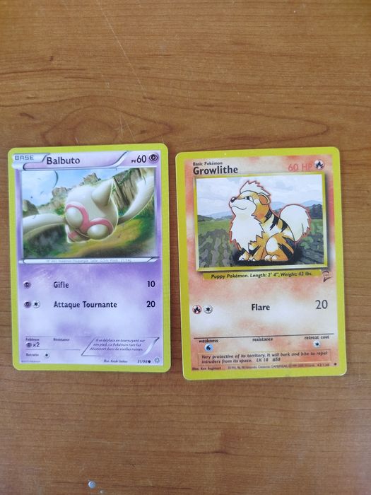 Cartas Pokémon 1995/2015