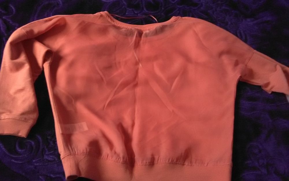 Bluzeczka damska kolor ceglany roz S DENIM