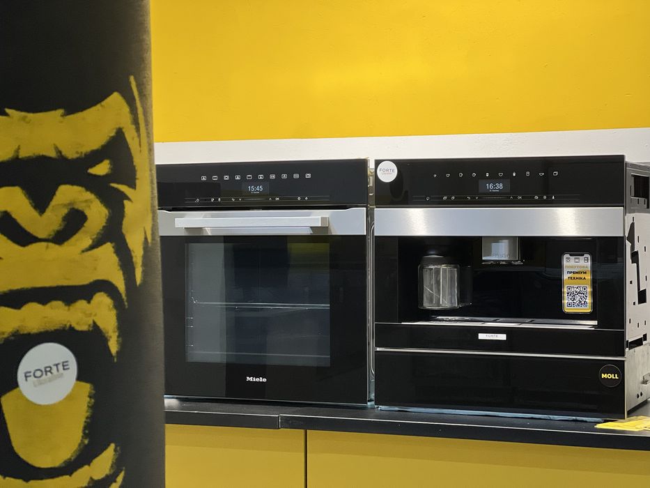 Комплект Miele 3v1. 7 серія! Духовка, кавомашина та підігрів! 23 рік!