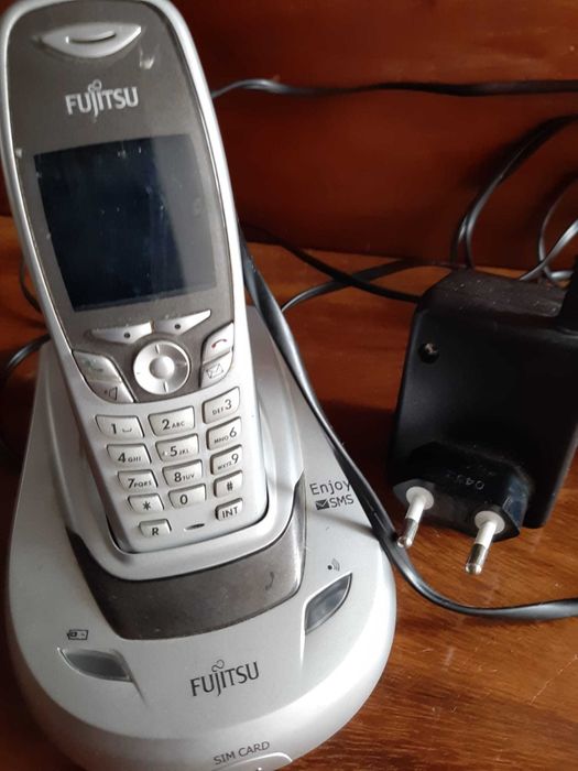 Telefone fixo sem fios, digital, como NOVO, com todos os acessórios.