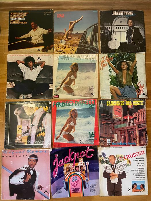 12 Capas de Vinil vazias