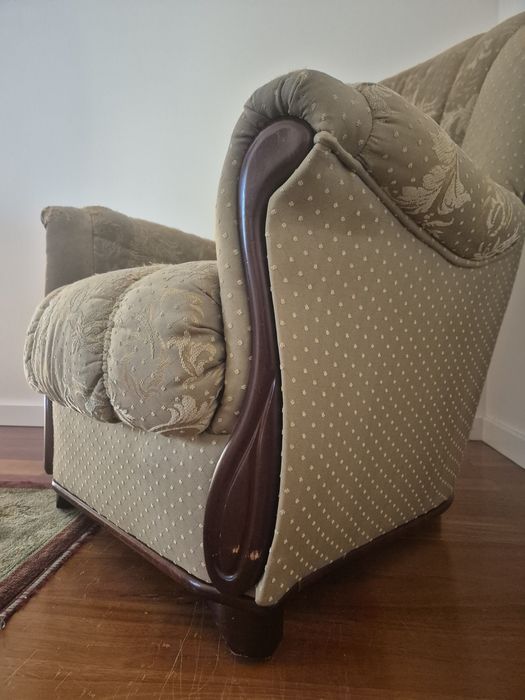 Dwa duże fotele retro