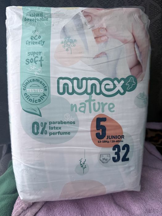 Памперсы nunex 4 и 5