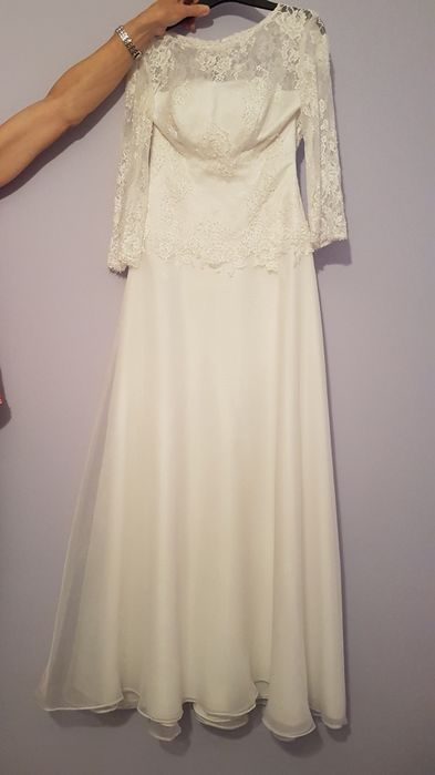 Suknia biała 36/38 sukienka biala długa