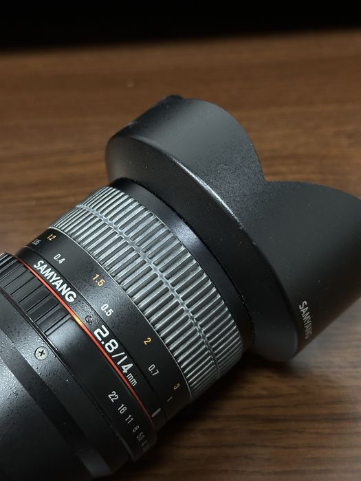 Obiektyw Samyang 14mm - Sony E