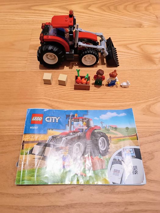 Zestaw LEGO CITY - traktor 5+ nr 60287