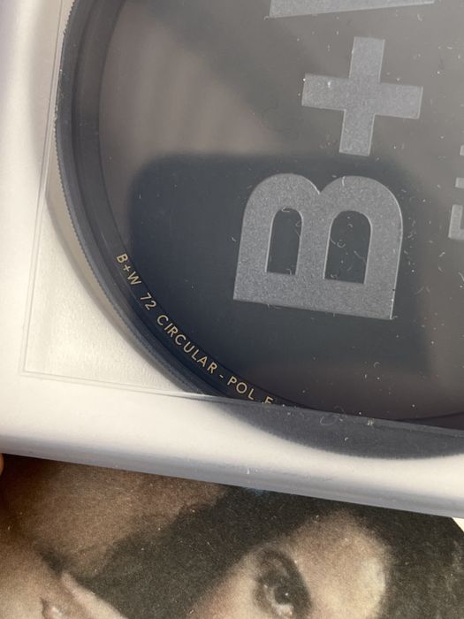 Filtros BW 72mm UV e polarizador