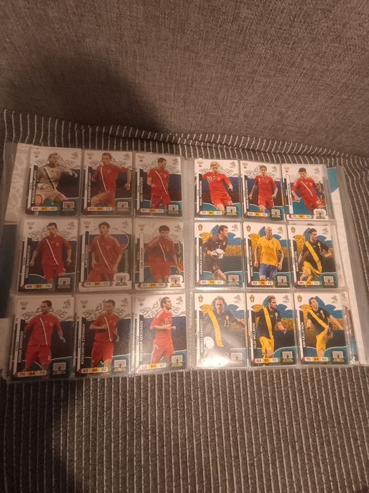 Panini UEFA euro 2012 karty opis duże ilości