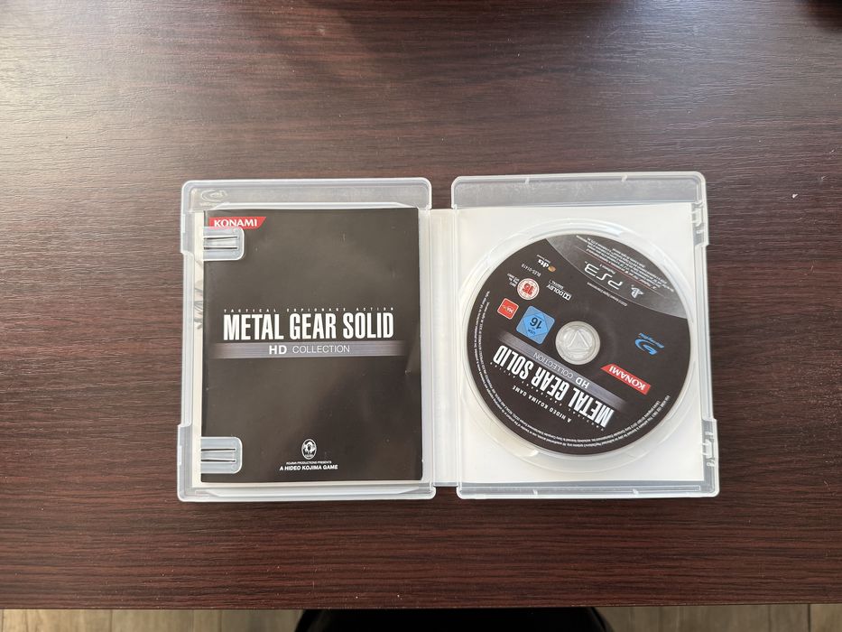metal gear solid hd collection  ps3