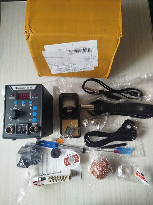 Паяльна станція 700Вт Sumsour 8586 2 в 1