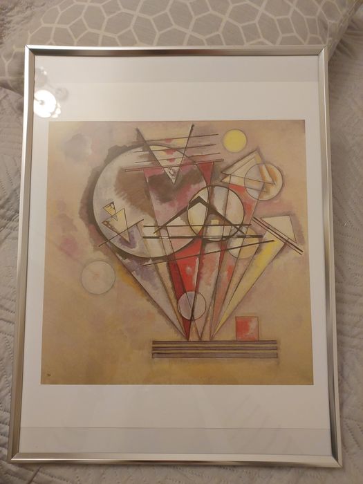 Grafika Abstrakcja Ramka 30x40