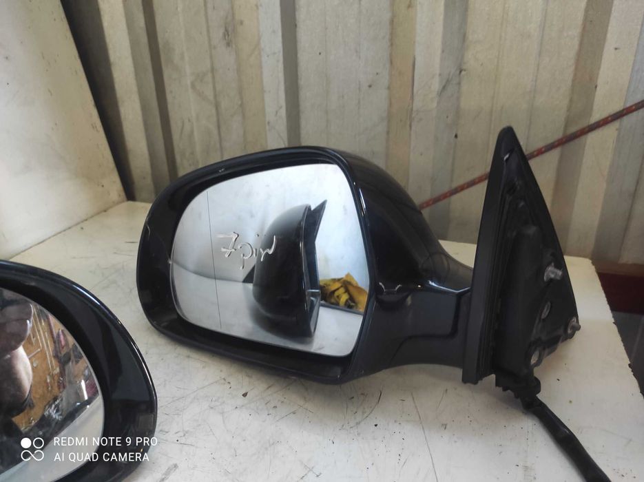 Audi A6 C6 lift LZ9Y lusterko lewe prawe Europa 7PIN gwarancja