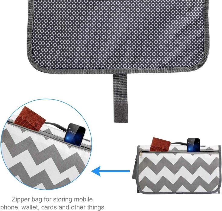 Mudador portátil de fraldas para bebé, Novo