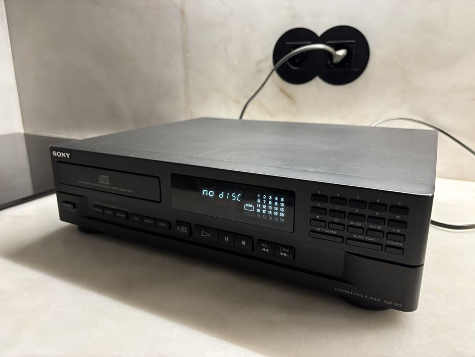Sony compact disc player cdp-m12