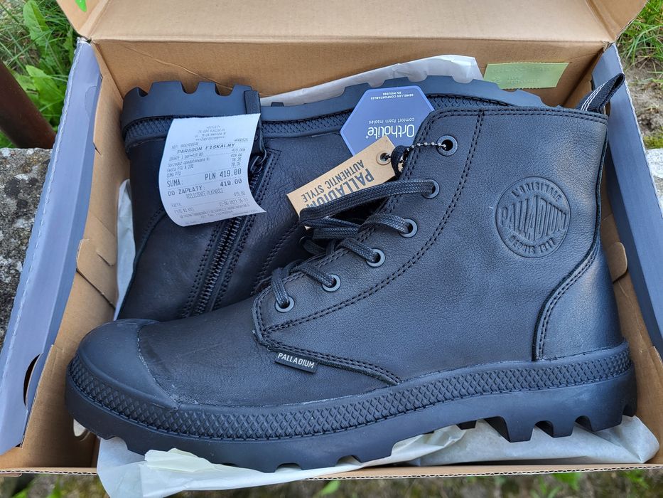 Buty męskie Palladium 44,5 skóra nowe