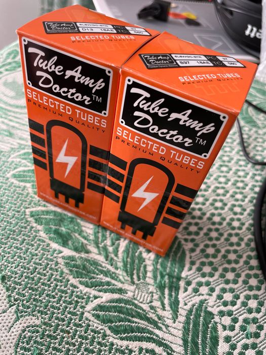 Válvulas 6L6WGC-STR par premium matched