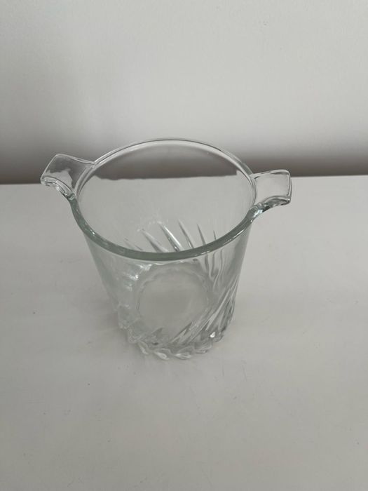 Balde de gelo de vidro