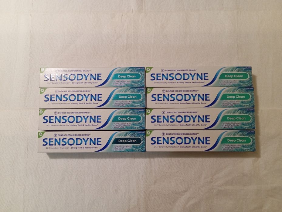 Sensodyne Deep Clean pasta do zębów 75ml 8 szt.
