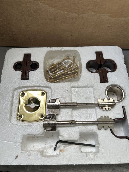 Fechudura de alta seguranca de 2 trancas