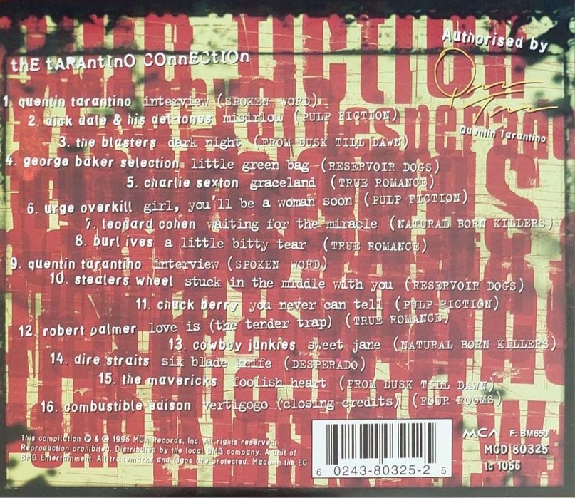 CD - The TARANTINO Connection