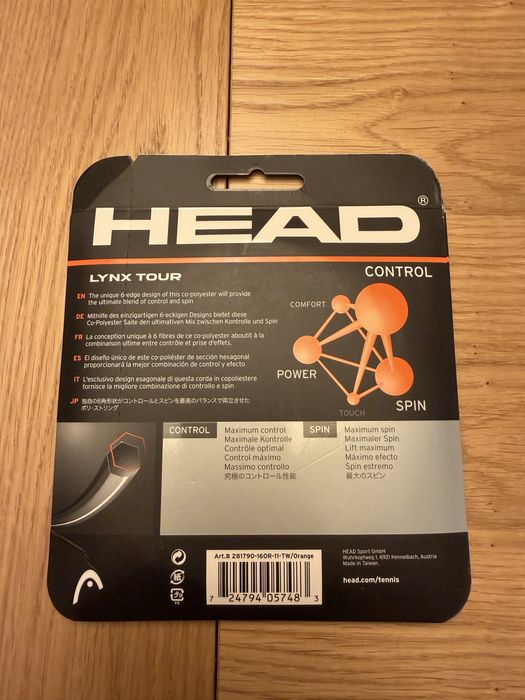 Naciąg tenisowy Head Lynx Tour 1.30 mm