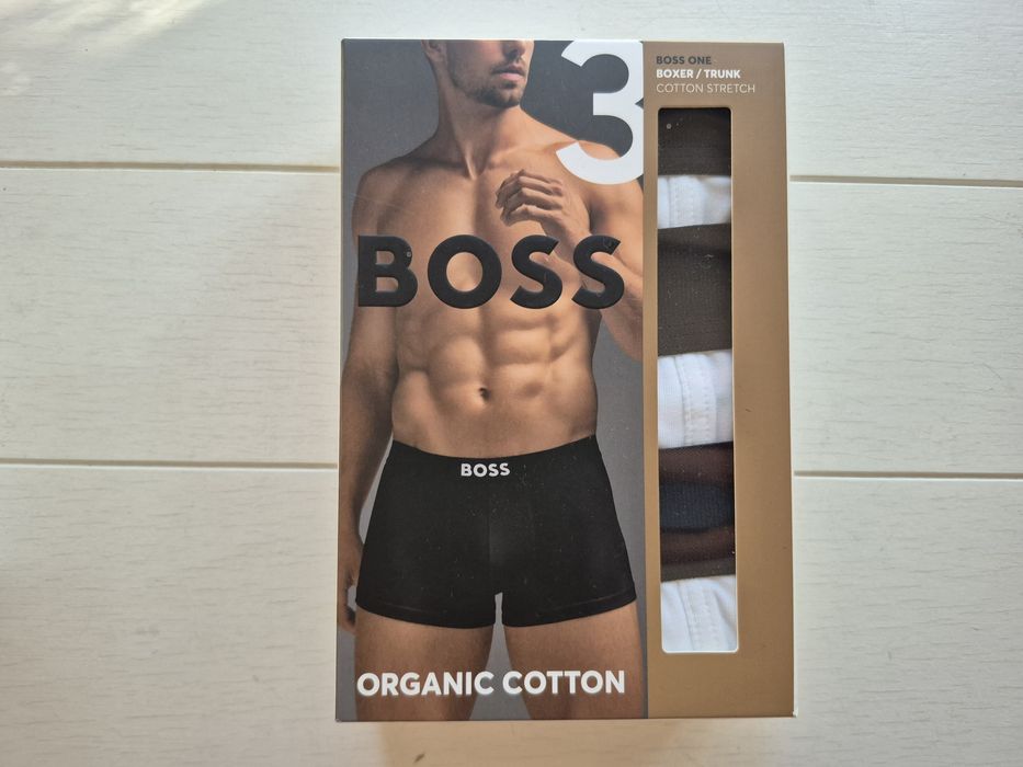 Bokserki Męskie 3pak Hugo Boss M