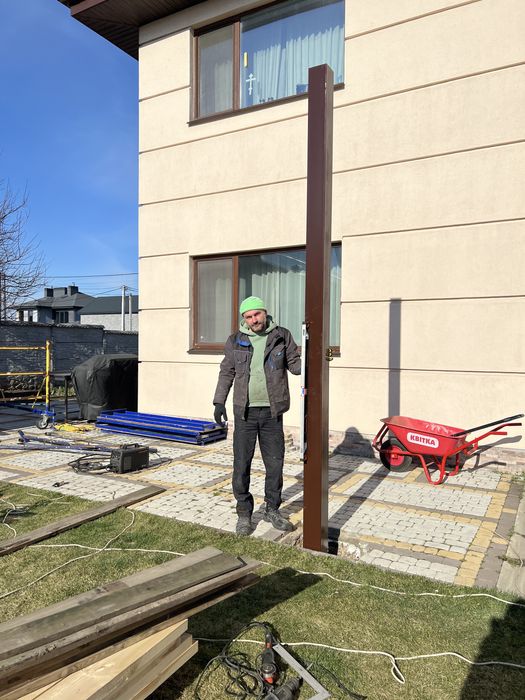 Будівництво тераса , альтанки