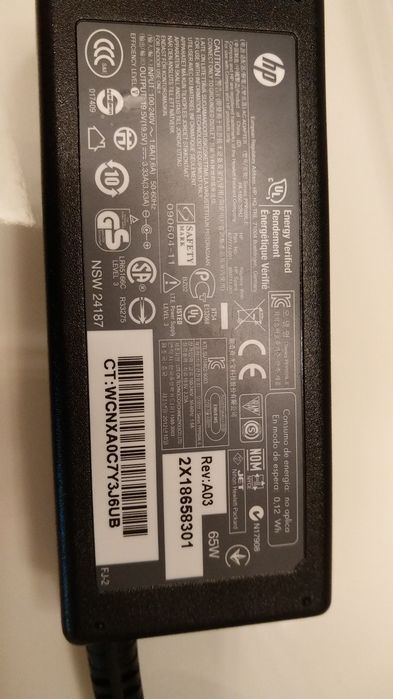 Зарядне блок живлення asus dell hp acer