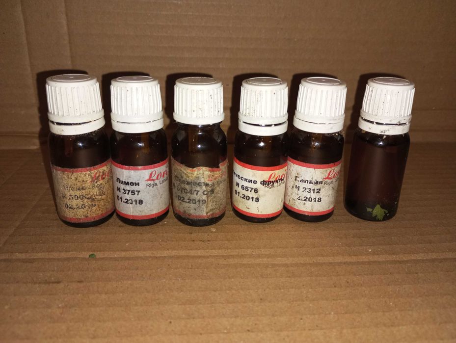 Масло ароматическое отдушки Lori Латвия 16 шт одним лотом