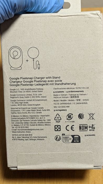 Бездротовий зарядний пристрій зі стендом для Google PixelSnap 25W Qi2 Wireless Charger