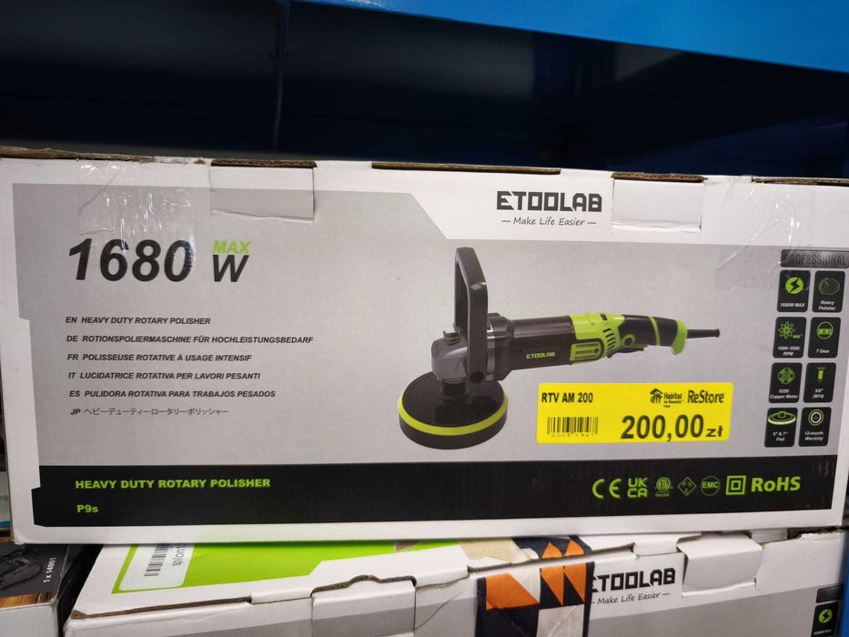 Polerka rotacyjna marki ETOOLAB P9s