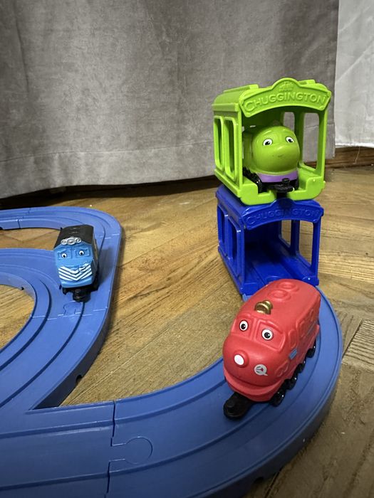 Залізниця чаггінгтон chuggington паровозики, колія