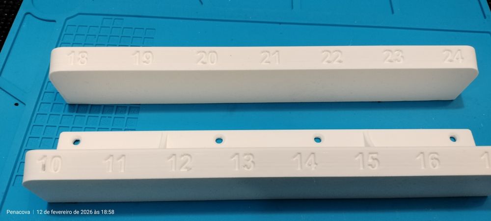 Organizador parede Chave boca 1/2