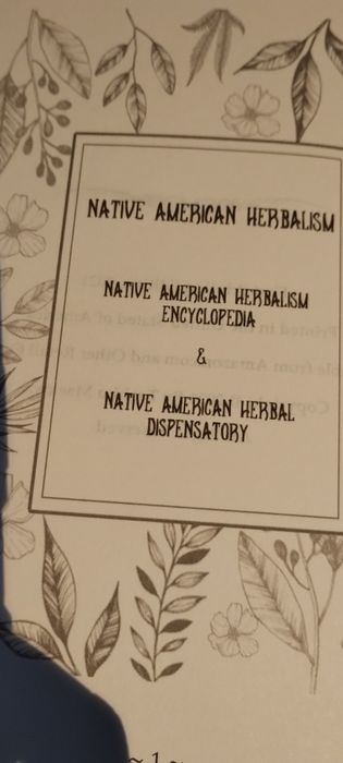 Native Americano Herbalism T. Maskwa indianie zioła rośliny lecznicze