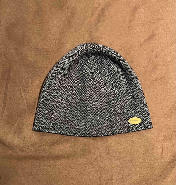 Тканевая кашемировая шапка