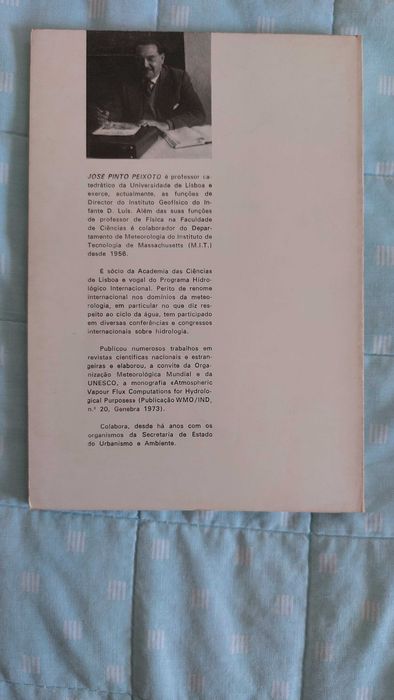 "O Ciclo da Água em Escala Global", José Pinto Peixoto (Livro)