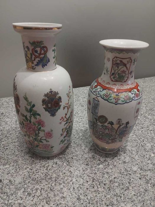 Conjunto 2 Vasos Porcelana - Macau e Vidal & Arte