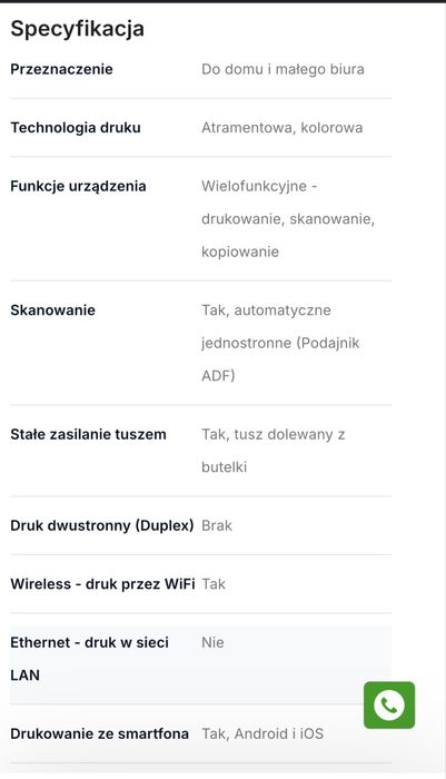 Drukarka canon pixma g4511