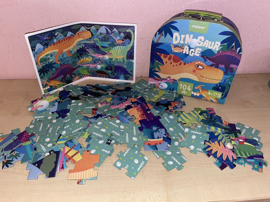 Дитячі пазли та настольна гра Mideer 10 в 1