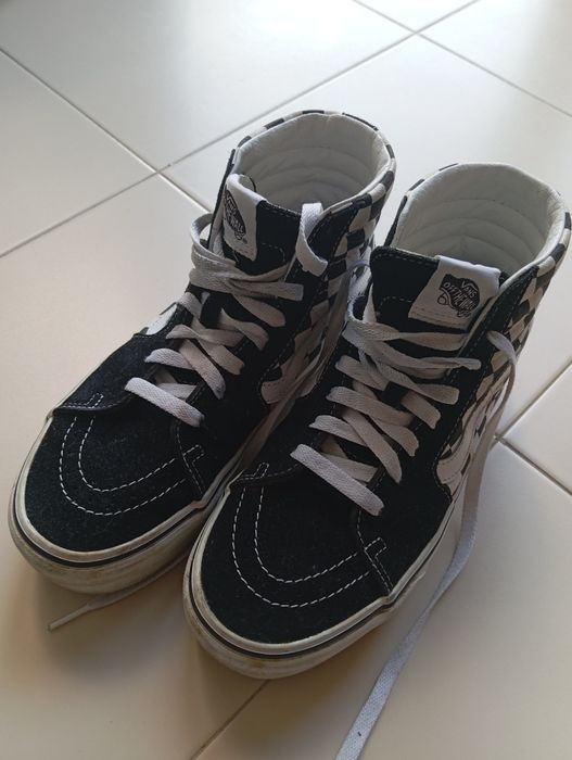 Vans feminino cano alto