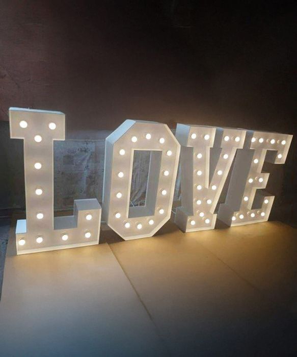 Sprzedam napis Love! Jak nowy! Wysokość 1.20 cm