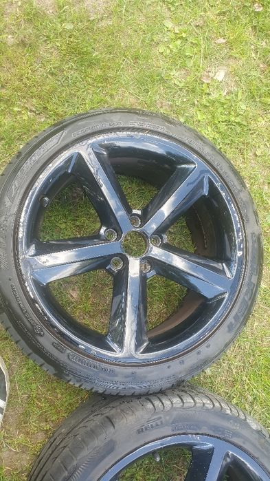 Audi a4 b8  Felgi Aluminiowe r18 S-line  Czarne ORYGINALNE a5